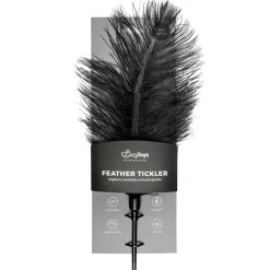 Easytoys Fetish - Fouet à plumes noir