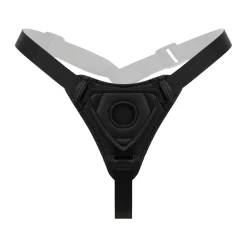 Easytoys Fetish - Gode ceinture avec harnais - Courbé