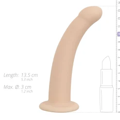 Easytoys Fetish - Gode ceinture avec harnais - Courbé