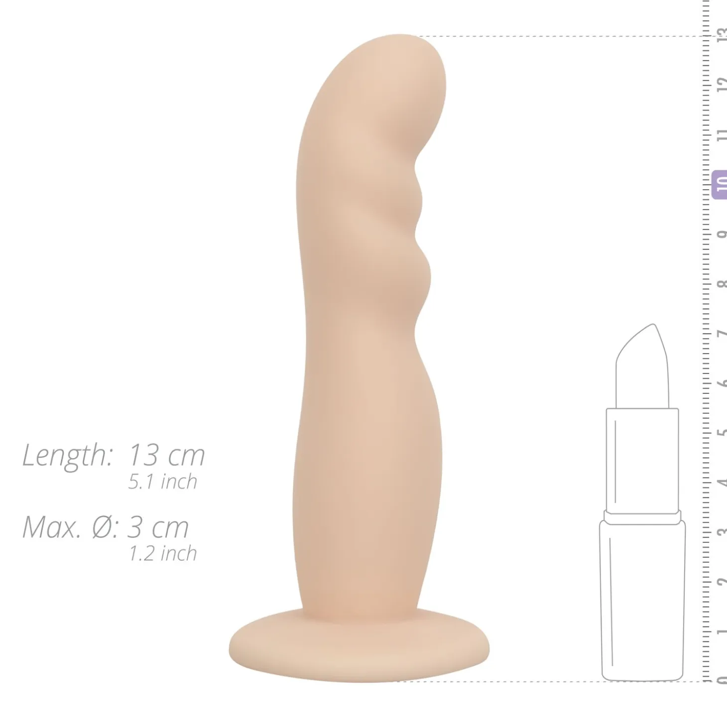 Easytoys Fetish - Gode ceinture avec harnais - Noir/Beige