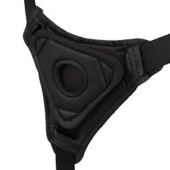 Easytoys Fetish - Gode ceinture harnais en silicone - Noir