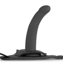 Easytoys Fetish - Gode ceinture lisse - Noir