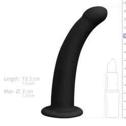 Easytoys Fetish - Gode ceinture lisse - Noir