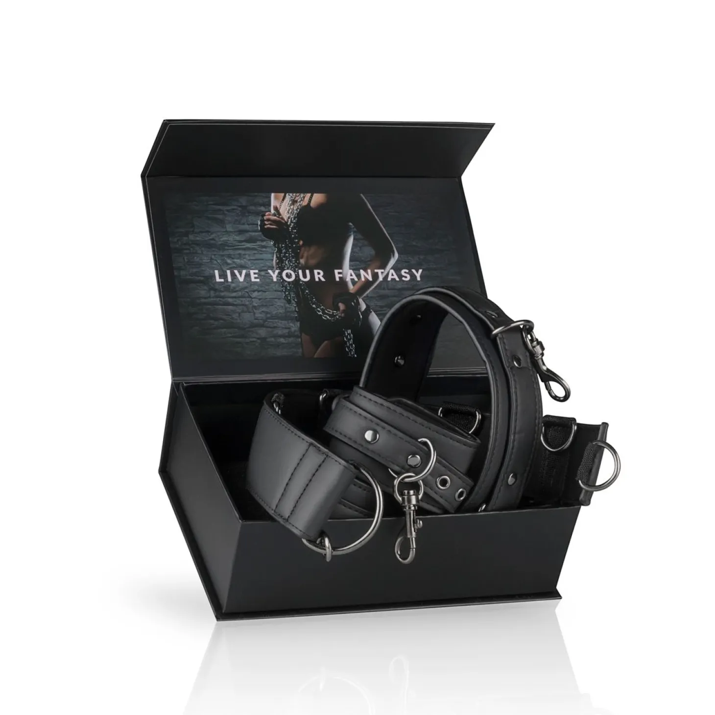 Easytoys Fetish - Harnais de bondage en cuir synthétique solide