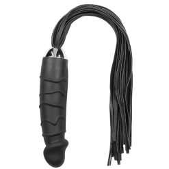 Easytoys Fetish - Martinet godemichet - Noir