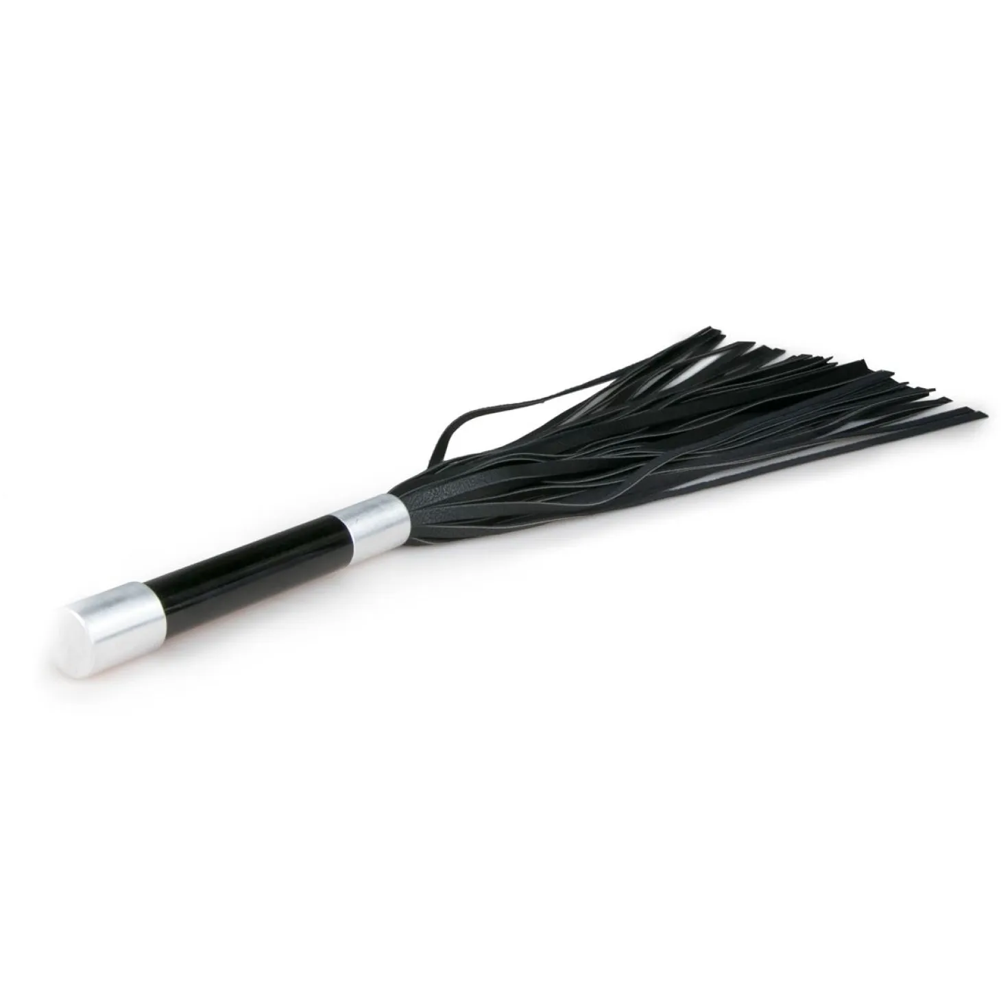 Easytoys Fetish - Martinet long avec poignée en métal