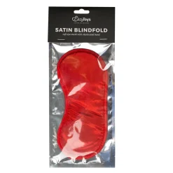 Easytoys Fetish - Masque pour les yeux en satin rouge