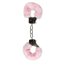 Easytoys Fetish - Menottes avec fourrure - Rose