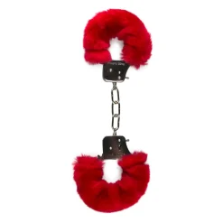 Easytoys Fetish - Menottes en fourrure - Rouge