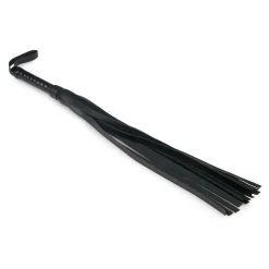Easytoys Fetish - Petit martinet en cuir - Noir