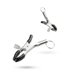 Easytoys Fetish - Pince à vis avec anneau de fixation