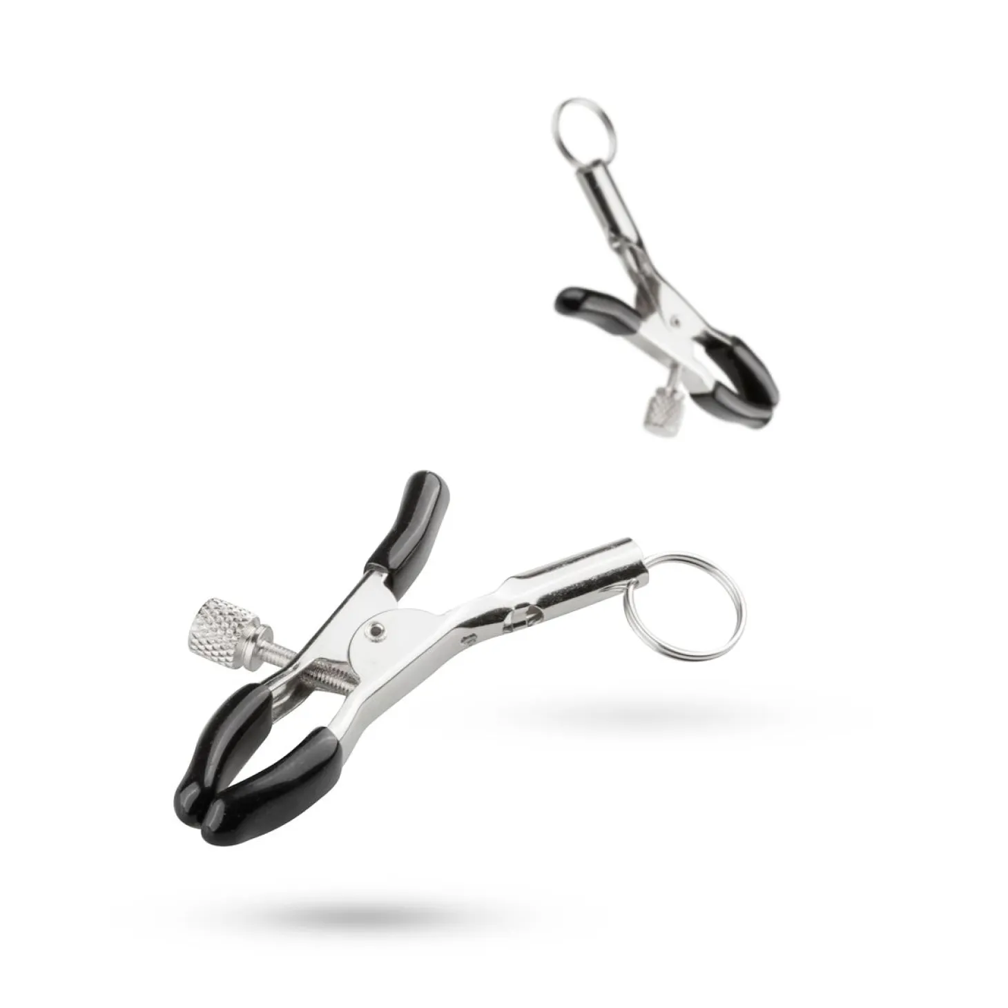 Easytoys Fetish - Pince à vis avec anneau de fixation