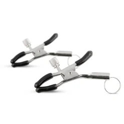 Easytoys Fetish - Pince à vis avec anneau de fixation