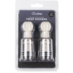 Easytoys Fetish - Set de ventouses tétons & clitoris - Transparent