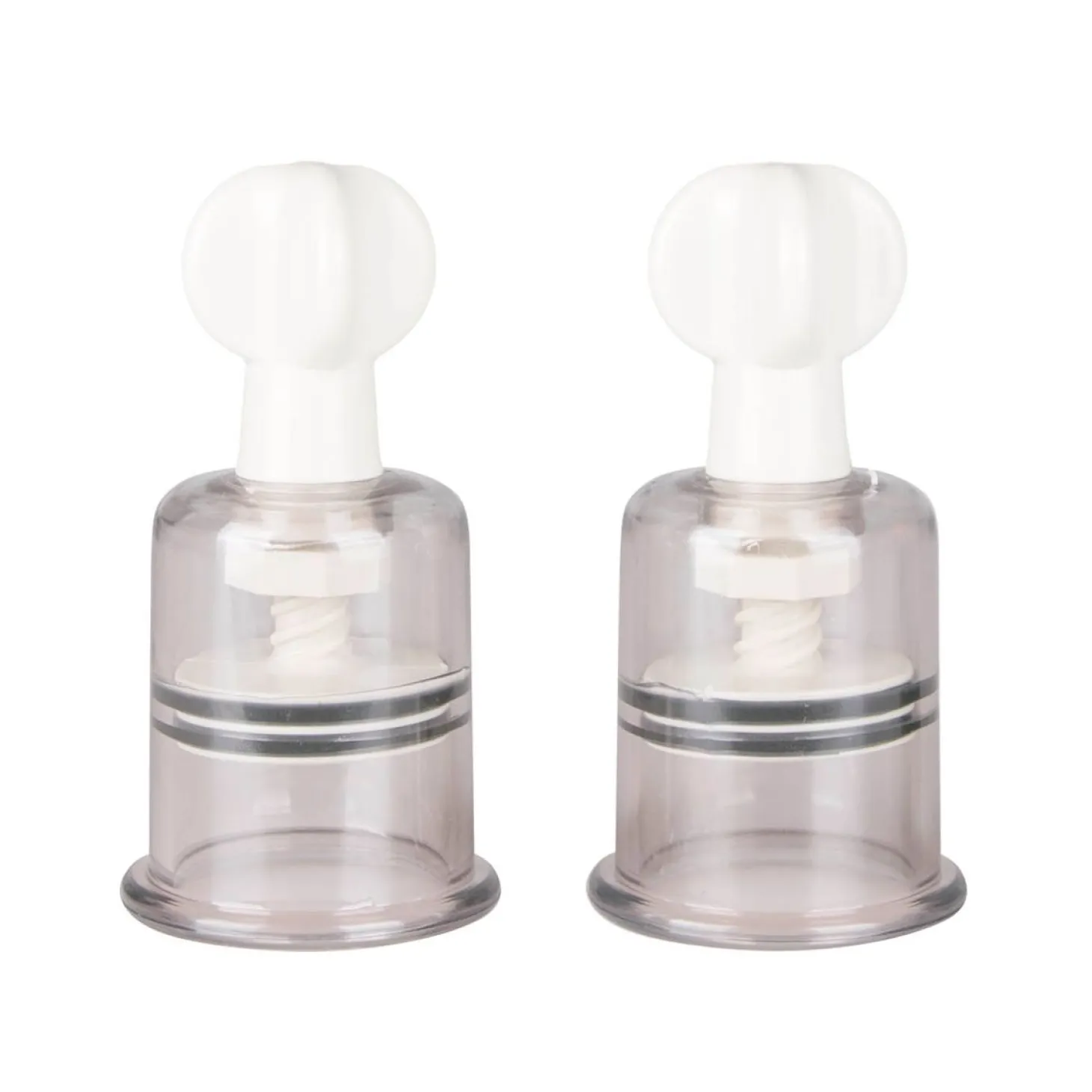 Easytoys Fetish - Tepelzuigers 2 Stuks - Medium