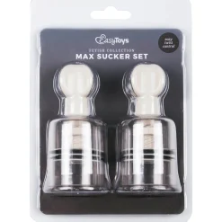 Easytoys Fetish - Tepelzuigers 2 Stuks - Medium
