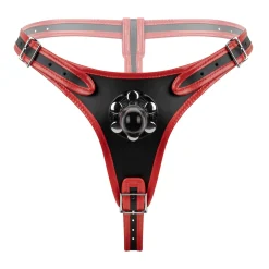 Easytoys Fetish - Triple Dildo Strap-On Harness
