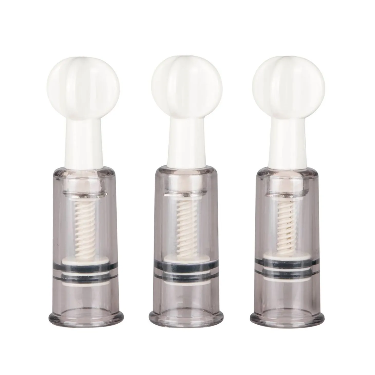 Easytoys Fetish - Ventouses pour clitoris et tétons - 3 pièces