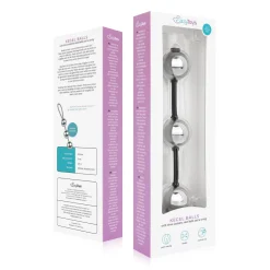 EasyToys – Geisha Boules Métalliques – Silver