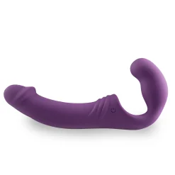 EasyToys - Gode-ceinture vibrant sans harnais - Violet