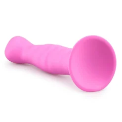 EasyToys - Gode en silicone avec ventouse - Rose