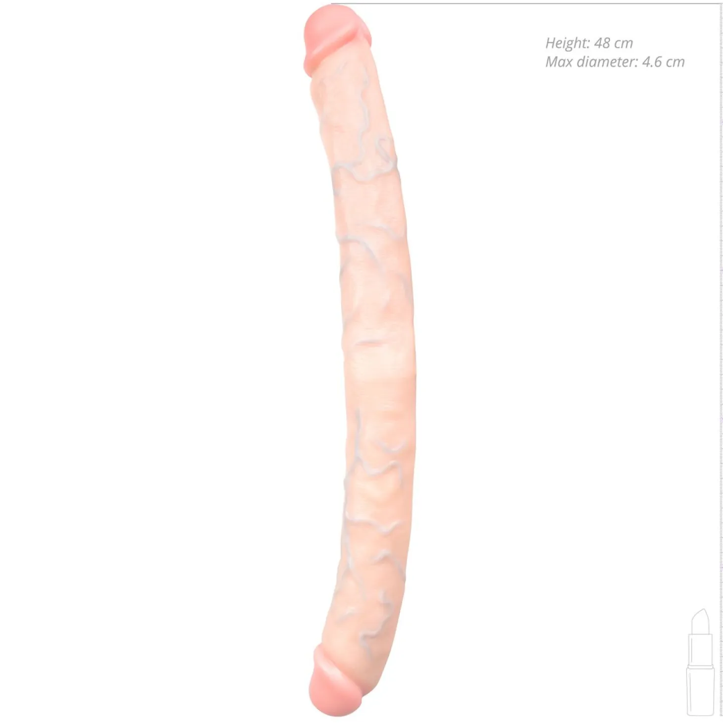 EasyToys - Godemichet double de 50 cm