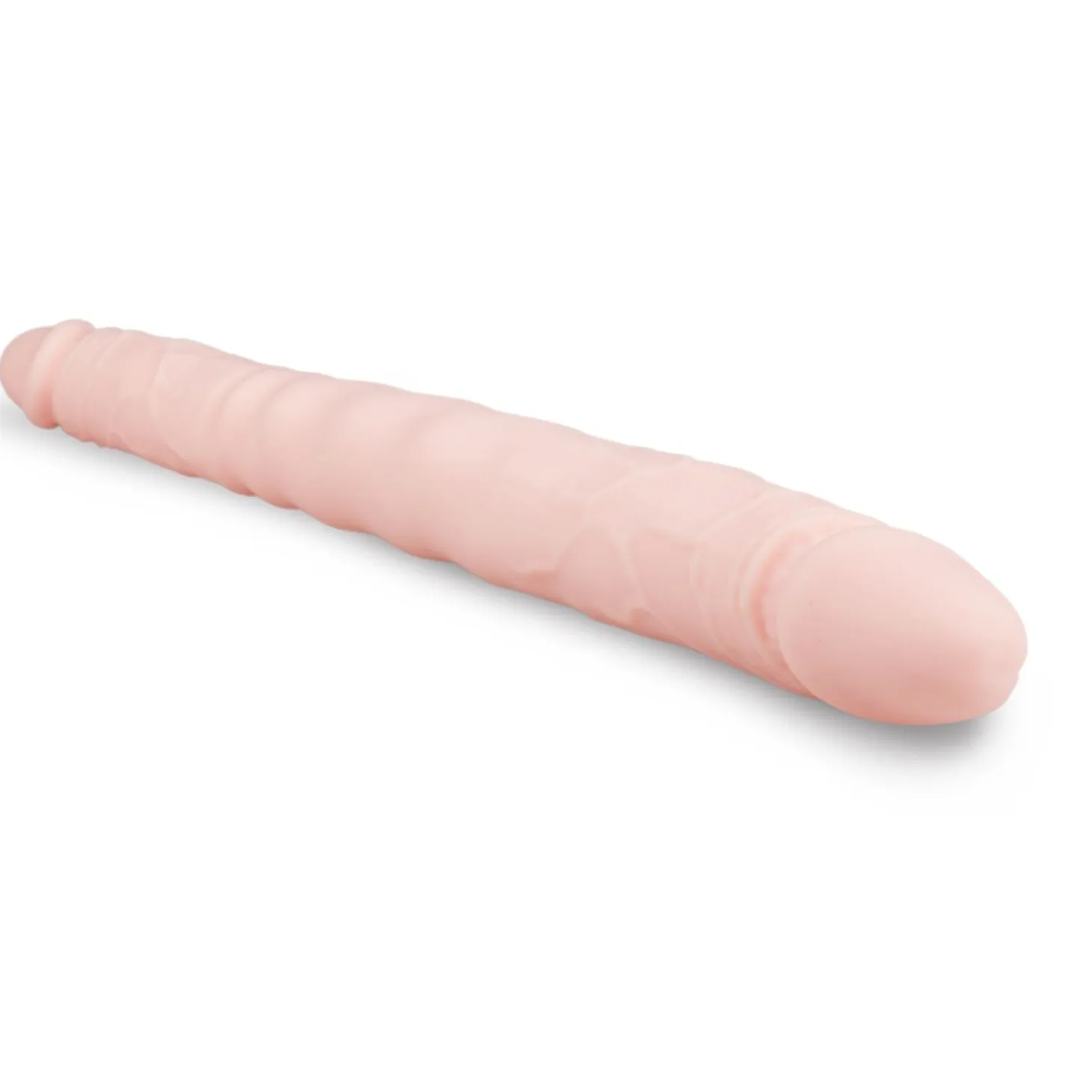 EasyToys - Godemichet à double extrémité de 30 cm - Beige