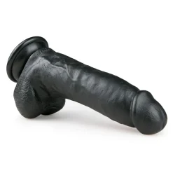 EasyToys - Godemichet réaliste de 20 cm - Noir