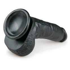 EasyToys - Godemichet réaliste de 20 cm - Noir