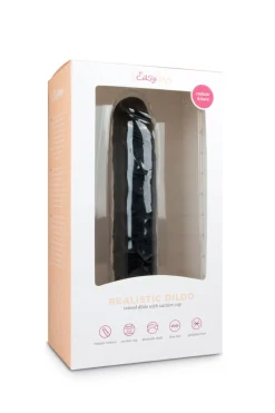 EasyToys - Gode réaliste de 28,5 cm - Noir