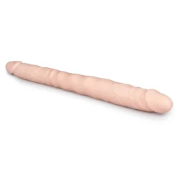 EasyToys - Gode réaliste à double extrémité - Beige