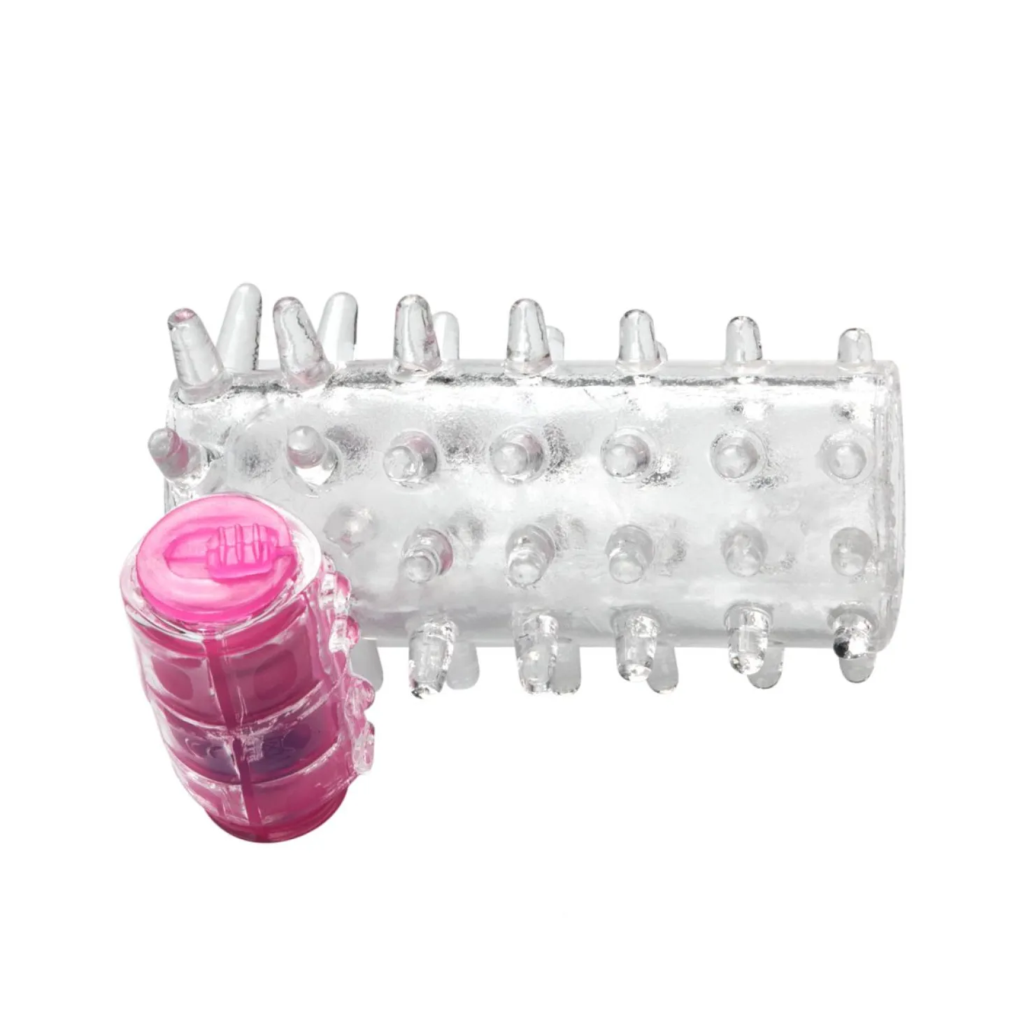 EasyToys - Manchon pénien vibrant - Transparent