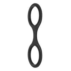 EasyToys - Menottes flexibles en silicone - Noir