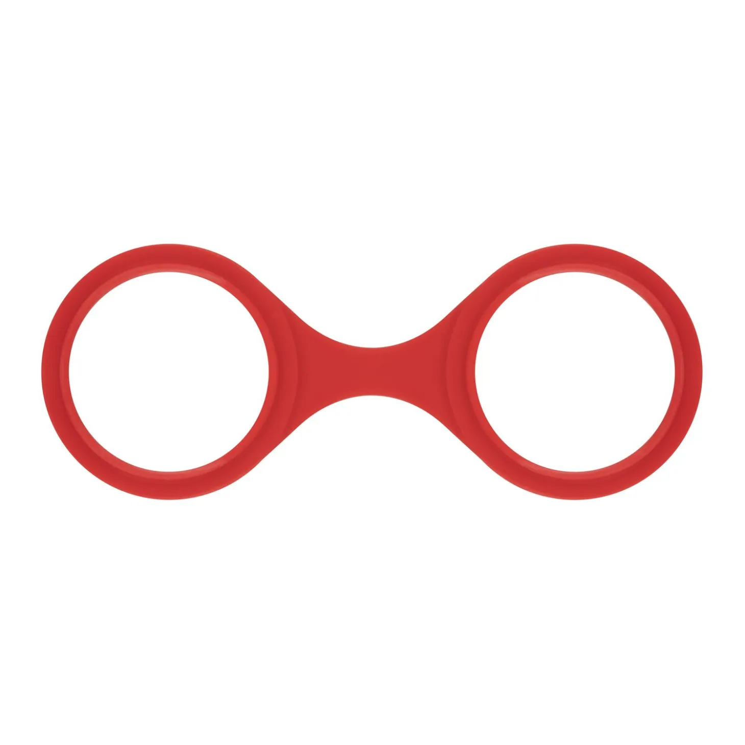 EasyToys - Menottes flexibles en silicone - Rouge