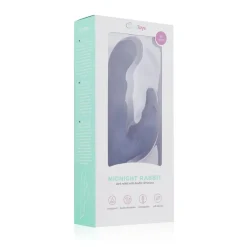 EasyToys - Midnight Rabbit - Vibromasseur point G - Bleu