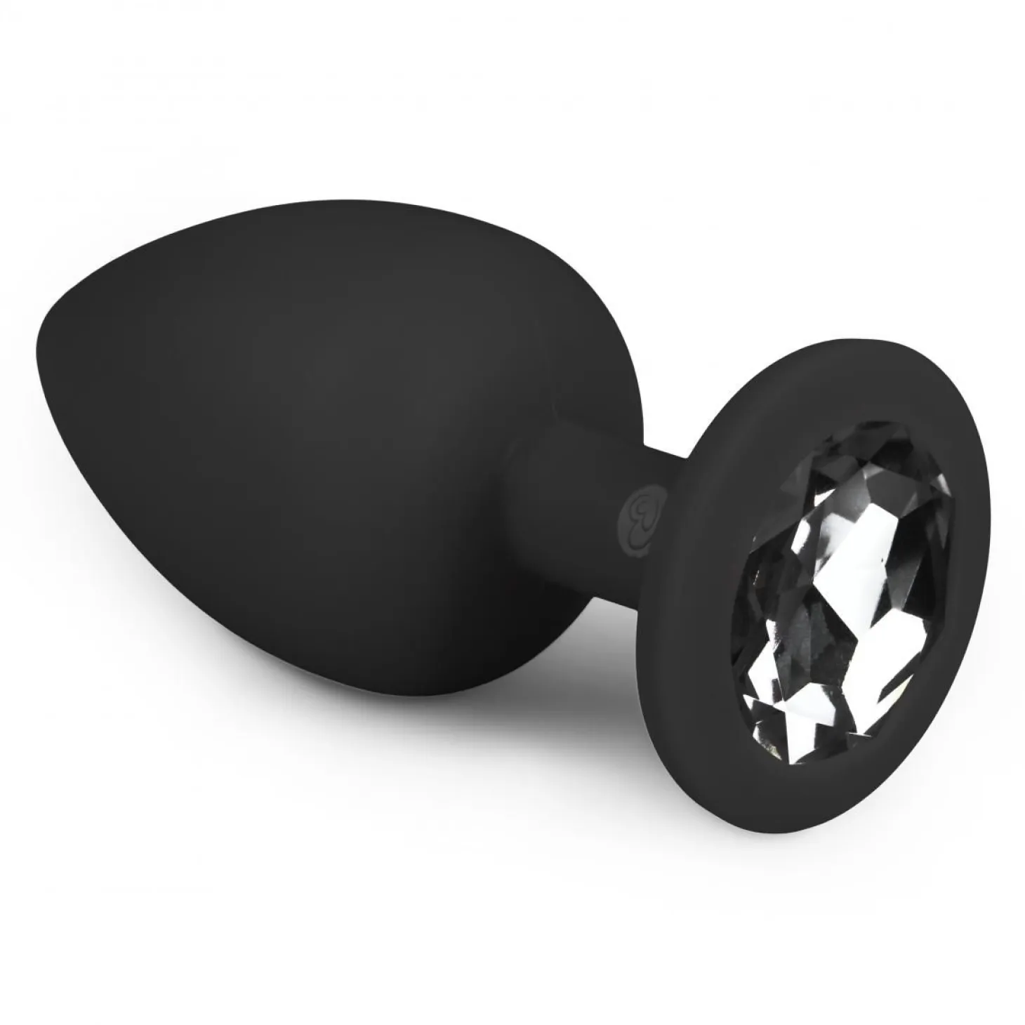 EasyToys - Plug à diamant taille L - Noir