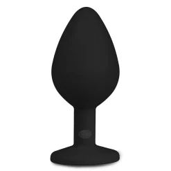 EasyToys - Plug à diamant taille M - Noir