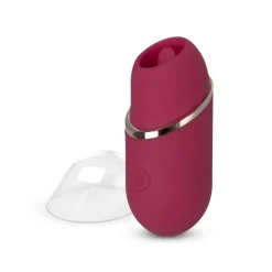 EasyToys - Stimulateur langue avec capuchon de protection - Pourpre