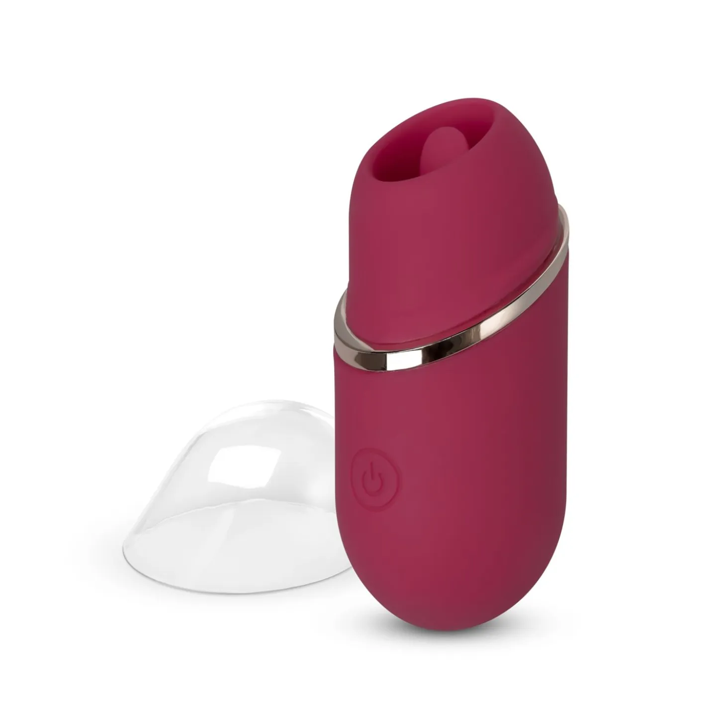 EasyToys - Stimulateur langue avec capuchon de protection - Pourpre