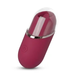 EasyToys - Stimulateur langue avec capuchon de protection - Pourpre