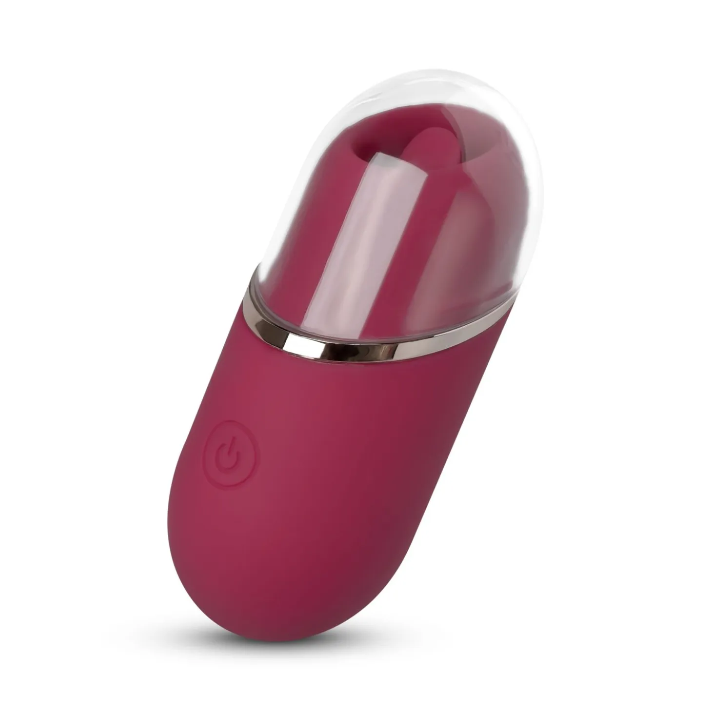 EasyToys - Stimulateur langue avec capuchon de protection - Pourpre