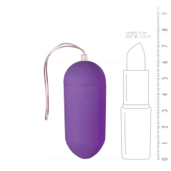 EasyToys - Œuf vibrant avec commande à distance - Violet