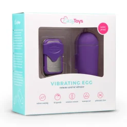 EasyToys - Œuf vibrant avec commande à distance - Violet
