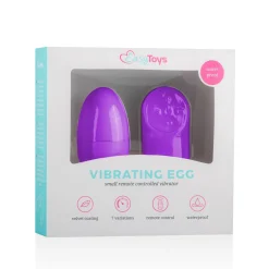 EasyToys - Œuf Vibrant avec télécommande - Violet