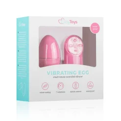 EasyToys - Œuf Vibrant avec télécommande - Rose
