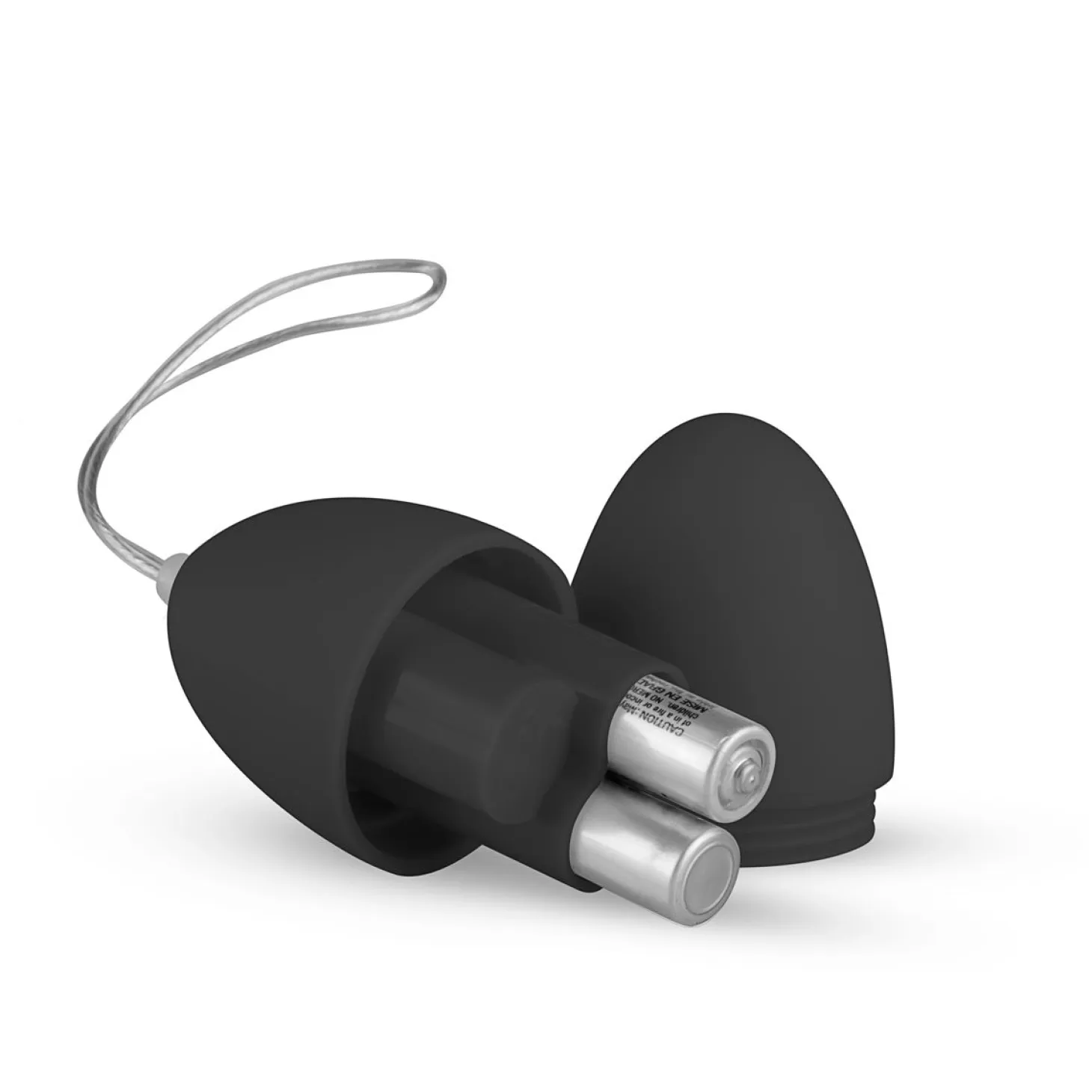 EasyToys - Œuf Vibrant avec télécommande - Noir