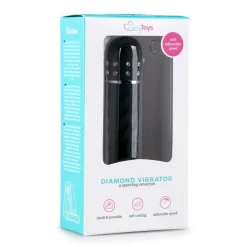 EasyToys - Vibromasseur Love Diamond - Noir