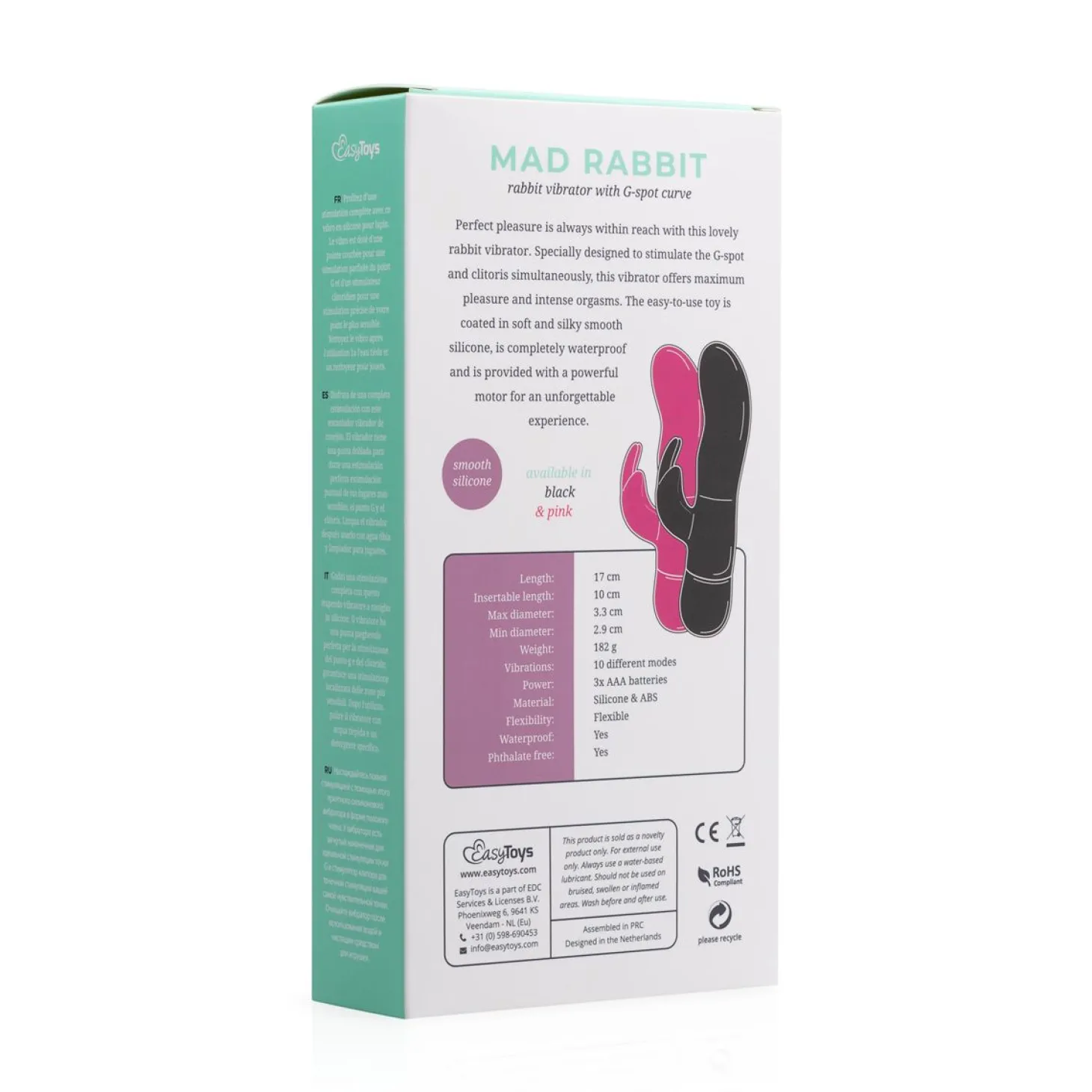 EasyToys - Vibromasseur Rabbit