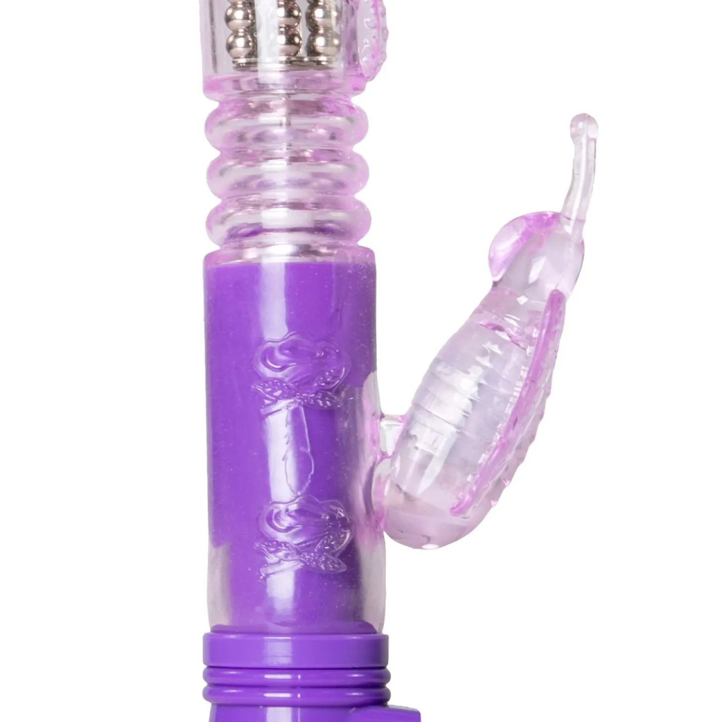 EasyToys - Vibromasseur rabbit papillon - Violet