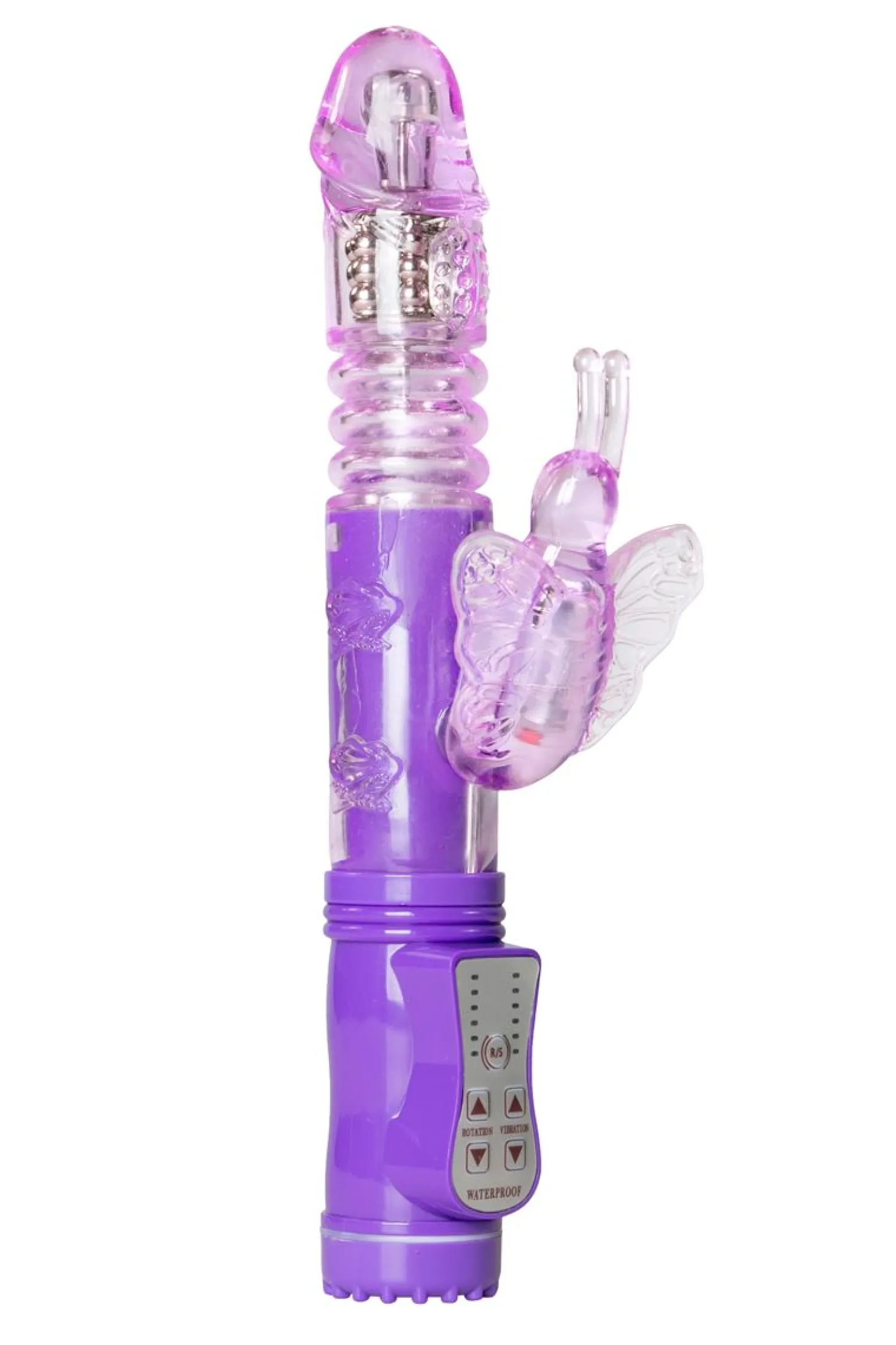 EasyToys - Vibromasseur rabbit papillon - Violet